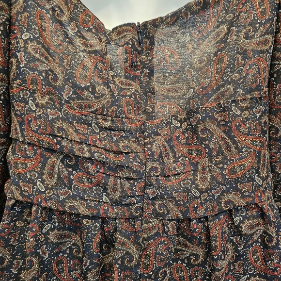 NWT OPT PAISLEY PRINT MINI DRESS - Picture 5 of 6